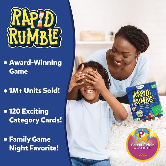 Skillmatics Rapid Rumble - Fast-Paced Board Game for Kids Teens & Adults Fun ... - Picture 3 of 8